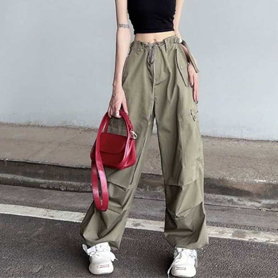 goa(ゴア)パラシュートパンツ カーゴパンツ カーキ y2k goa(ゴア) 00's archive parachute pants アーカイブ